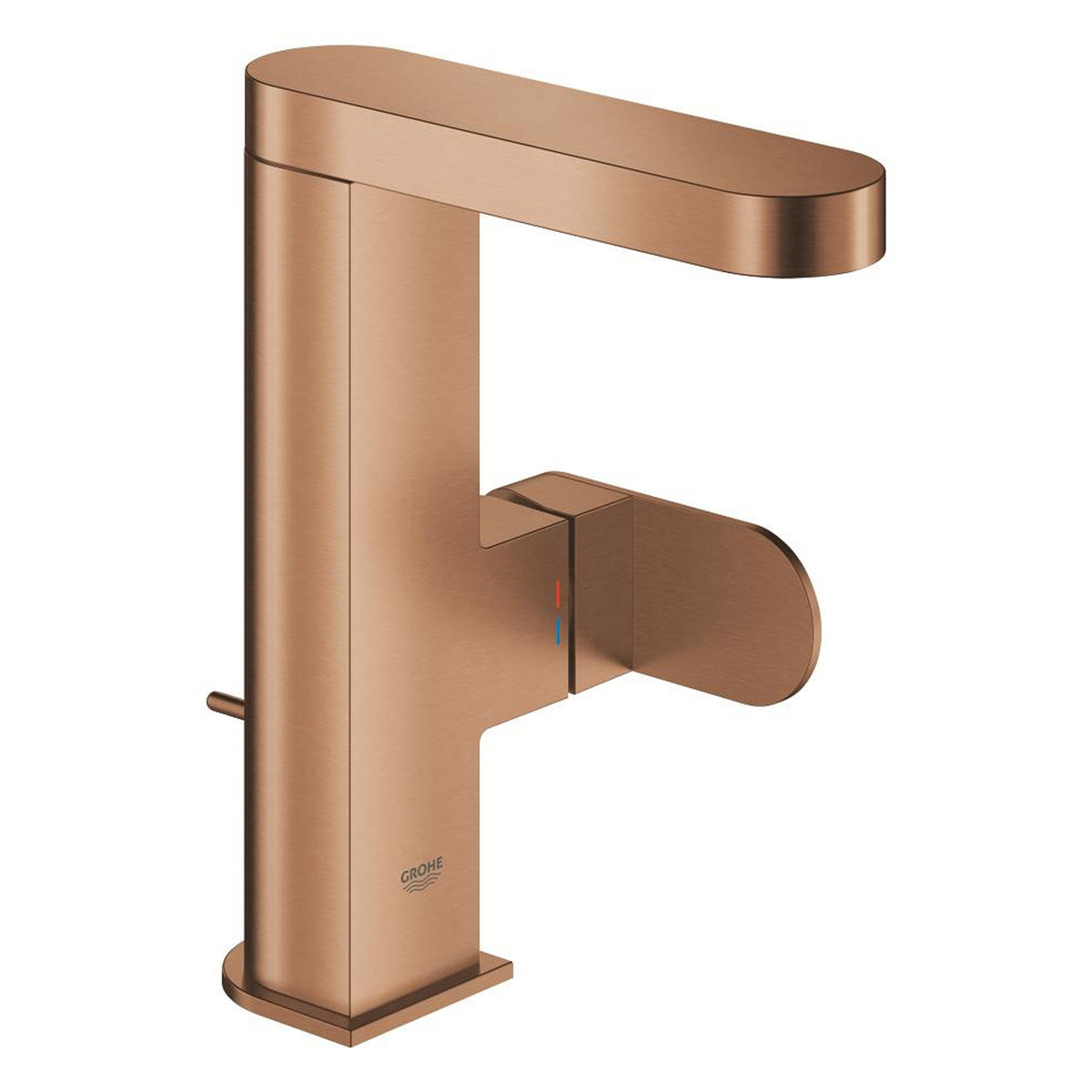 Grohe Plus Yüksek Lavabo Bataryası, Sifon Kumandalı, Fırçalı Bakır (M Boy) - Ürün Görseli