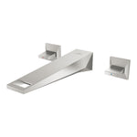 Grohe Allure Brilliant L-Boy, 3 Delikli Duvardan Ankastre Lavabo Bataryası (Sıva Üstü Grubu), Paslanmaz Çelik - Ürün Görseli