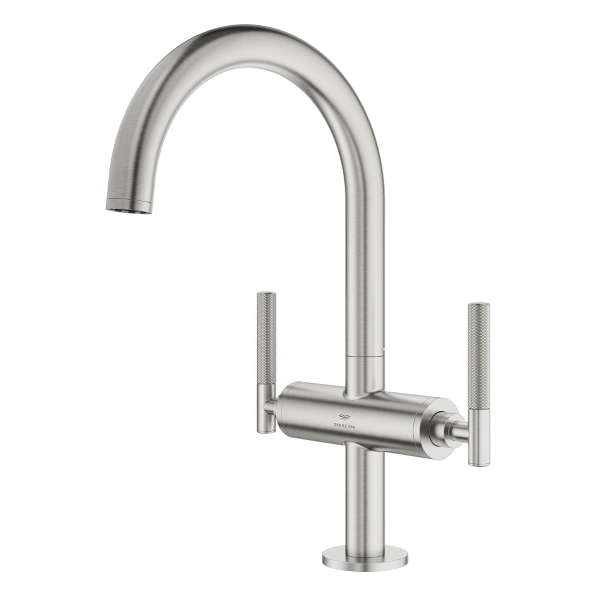 Grohe Atrio Private Collection Yüksek Lavabo Bataryası (L-Boy), Paslanmaz Çelik - Ürün Görseli
