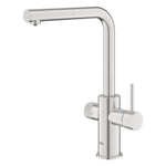 Grohe Blue Pure Minta Arıtma Çıkışlı Spiralli Eviye Bataryası, Paslanmaz Çelik - Ürün Görseli