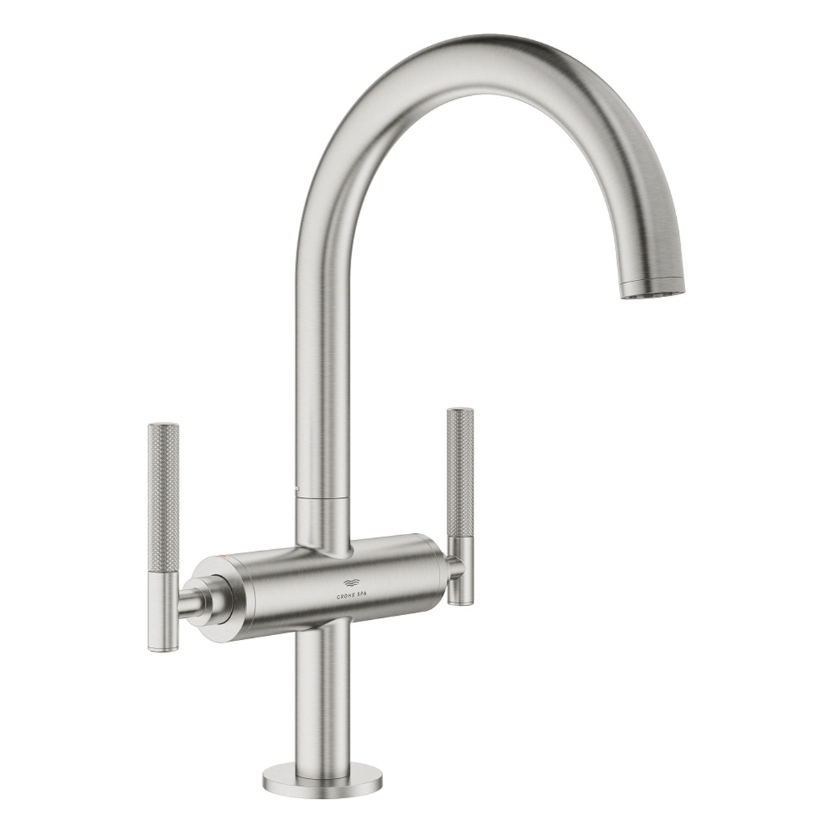 Grohe Atrio Private Collection Yüksek Lavabo Bataryası (L-Boy), Paslanmaz Çelik - Ürün Görseli