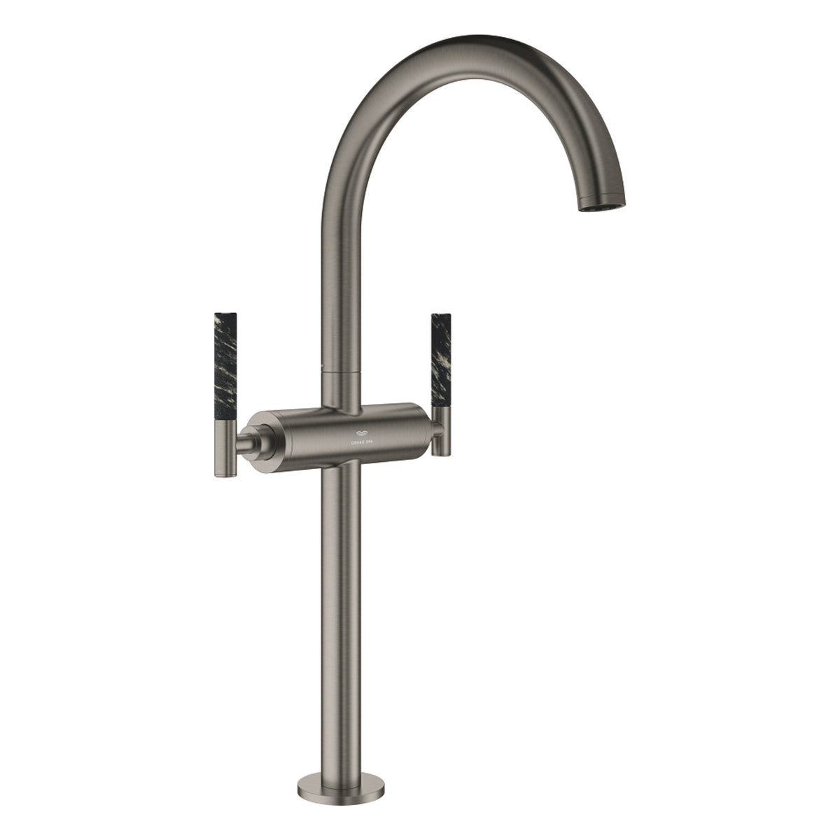 Grohe Atrio Private Collection Tezgah Üstü Lavabo Bataryası, Fırçalı Sert Grafit - Ürün Görseli