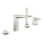 Grohe Allure Brilliant Private Collection 4 Delikli Küvet Bataryası (Sıva Üstü Grubu), Paslanmaz Çelik - Ürün Görseli