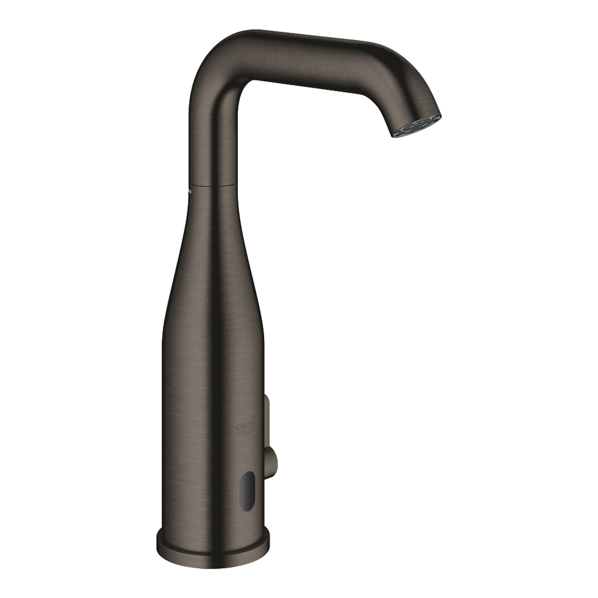 Grohe Essence E Fotoselli Lavabo Bataryası, Çift Su Girişli, Ayarlanabilir Sıcaklık Sınırlayıcısı, Fırçalı Sert Grafit - Ürün Görseli