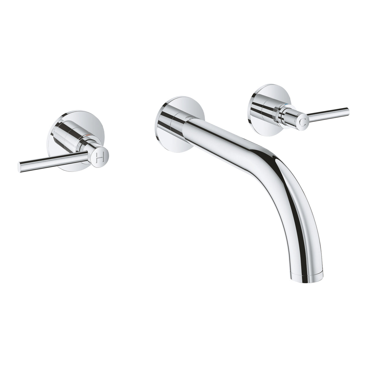 Grohe Atrio 3 Delikli Duvardan Ankastre Lavabo Bataryası (Sıva Üstü Grubu) - Ürün Görseli