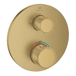Grohe Atrio Private Collection Ankastre Termostatik Banyo Bataryası (2 Yollu, Sıva Üstü Grubu), Fırçalı Altın - Ürün Görseli