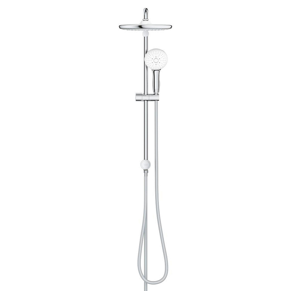 Grohe Tempesta System 250 Duvara Monte Duş Sistemi, Yön Değiştiricili, Krom-Beyaz - Ürün Görseli