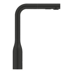 Grohe Essence Spiralli Eviye Bataryası, L Başlıklı, Mat Siyah - Ürün Görseli