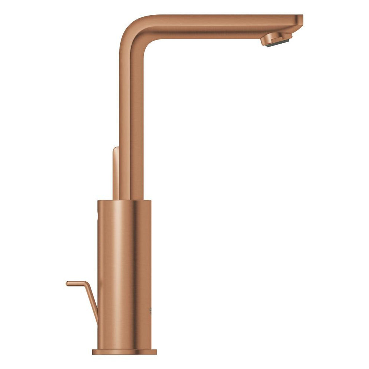 Grohe Lineare Yüksek Lavabo Bataryası, Sifon Kumandalı, Fırçalı Bakır - Ürün Görseli