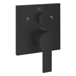 Grohe Allure Ankastre Banyo Bataryası (3 Yollu, Sıva Üstü Grubu), Hayalet Siyah - Ürün Görseli