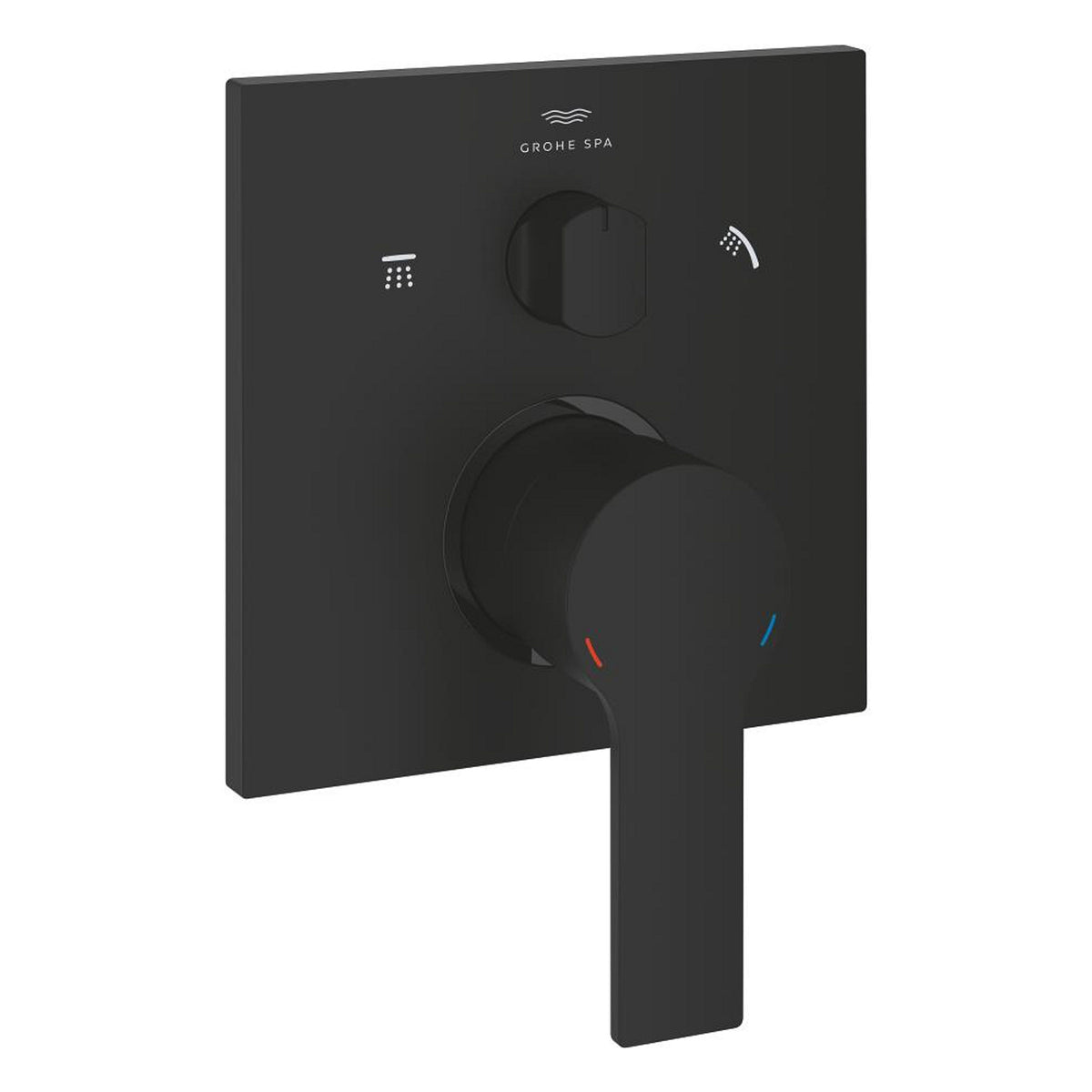 Grohe Allure Ankastre Banyo Bataryası (3 Yollu, Sıva Üstü Grubu), Hayalet Siyah - Ürün Görseli