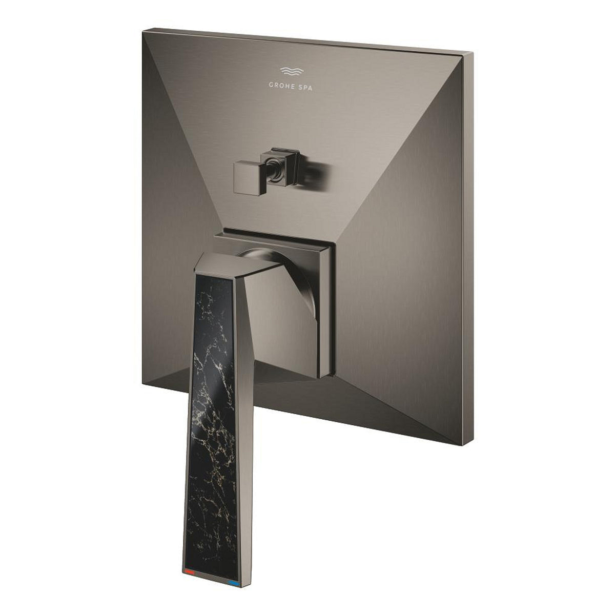 Grohe Allure Brilliant Private Collection Ankastre Banyo ve Duş Bataryası (Sıva Üstü Grubu), Fırçalı Sert Grafit - Ürün Görseli