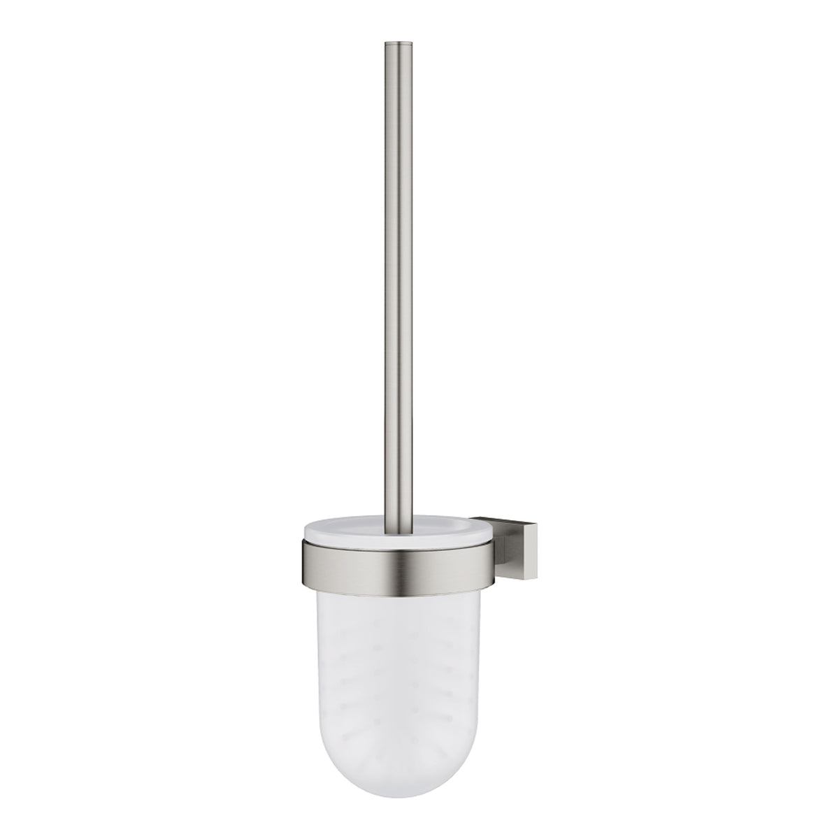 Grohe Essentials Cube Tuvalet Fırçalığı, Paslanmaz Çelik - Ürün Görseli