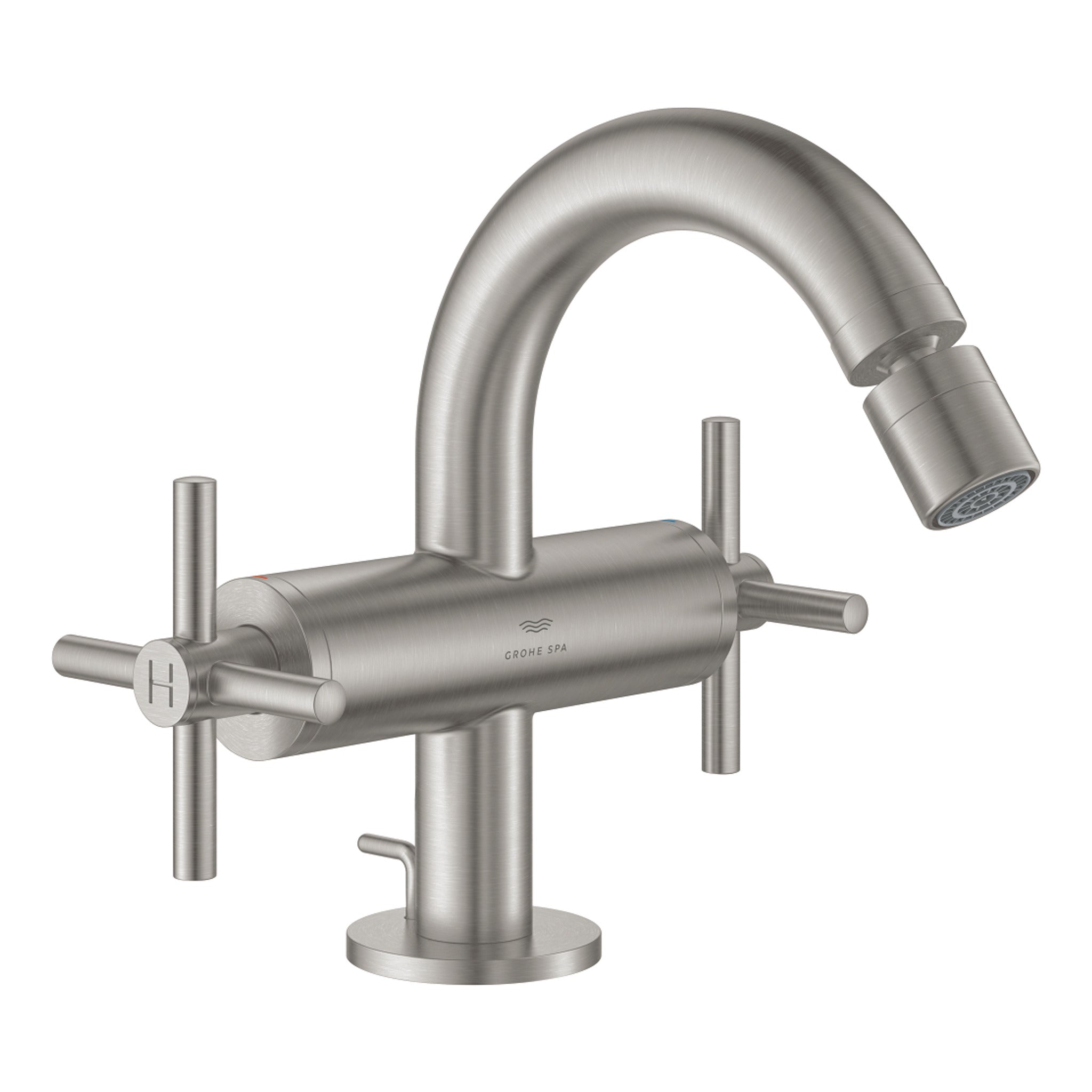 Grohe Atrio Sifon Kumandalı Bide Bataryası (M-Boy), Paslanmaz Çelik - Ürün Görseli
