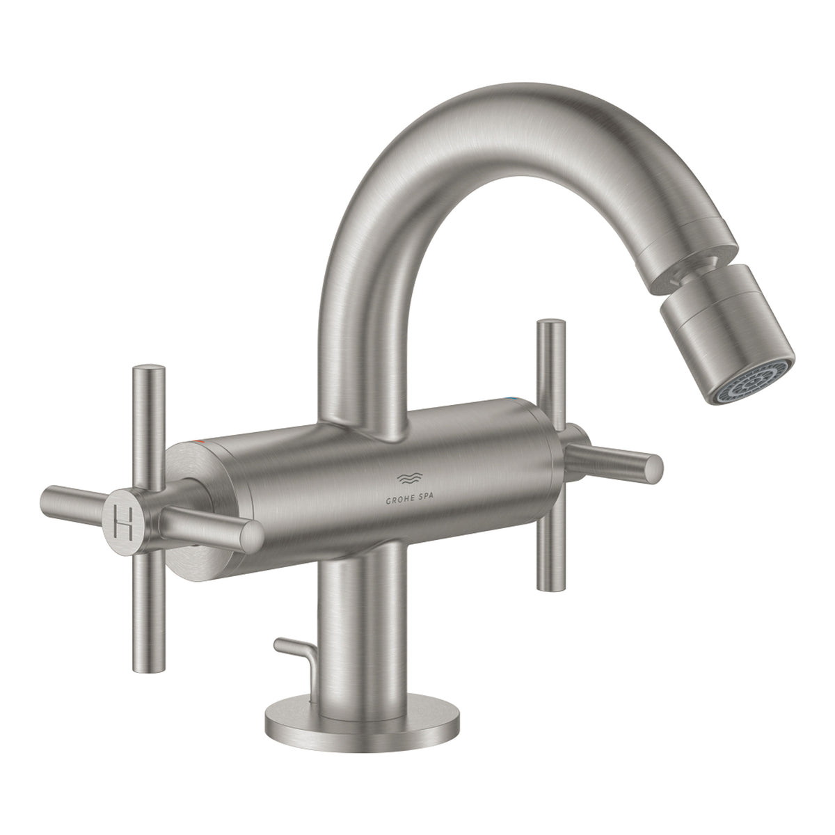 Grohe Atrio Sifon Kumandalı Bide Bataryası (M-Boy), Paslanmaz Çelik - Ürün Görseli