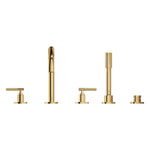 Grohe Atrio Private Collection 5 Delikli Ankastre Küvet Bataryası (Sıva Üstü Grubu), Altın - Ürün Görseli