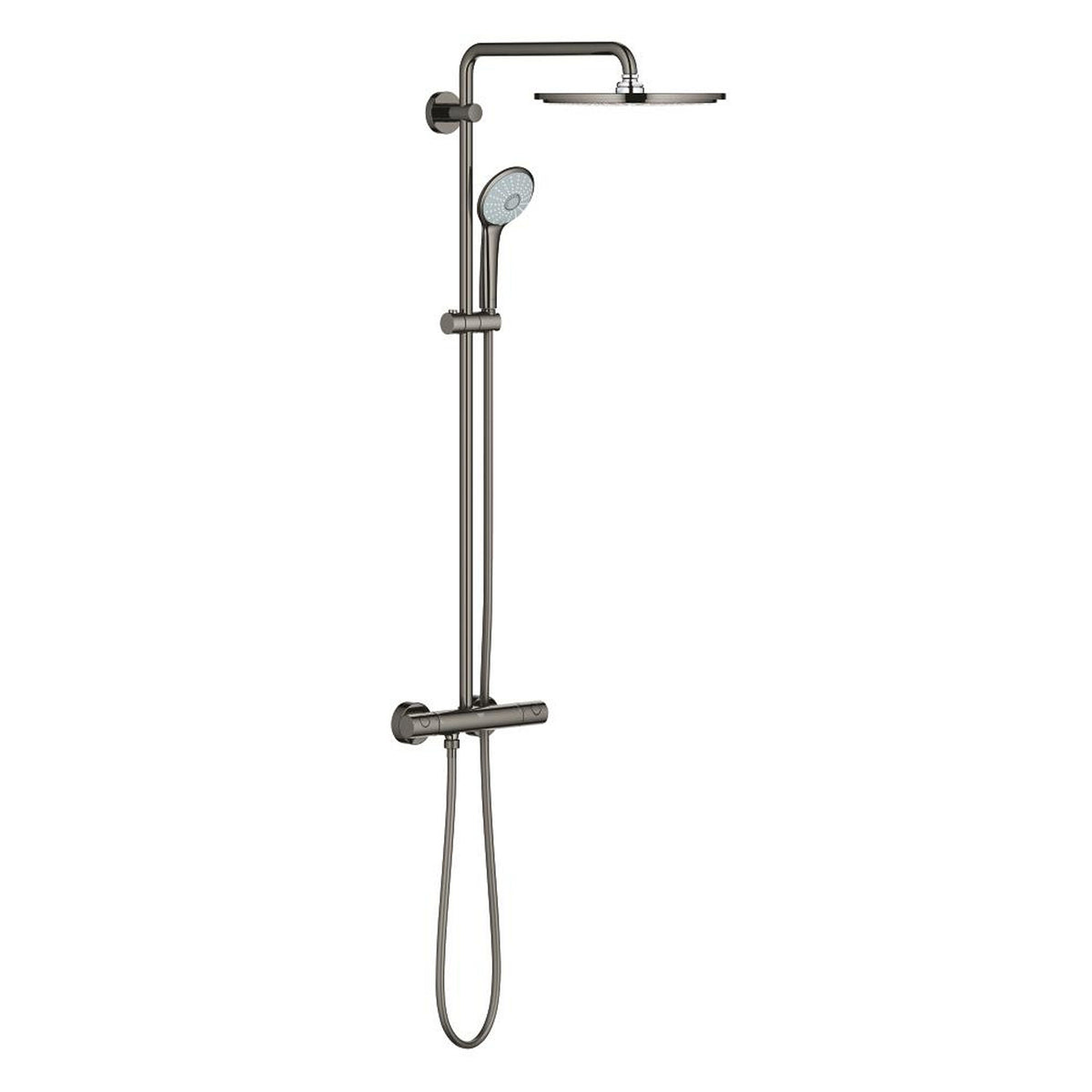 Grohe Euphoria System 310 Kolonlu Duş Paneli, Termostatik Duş Bataryası ile Birlikte, Sert Grafit - Ürün Görseli