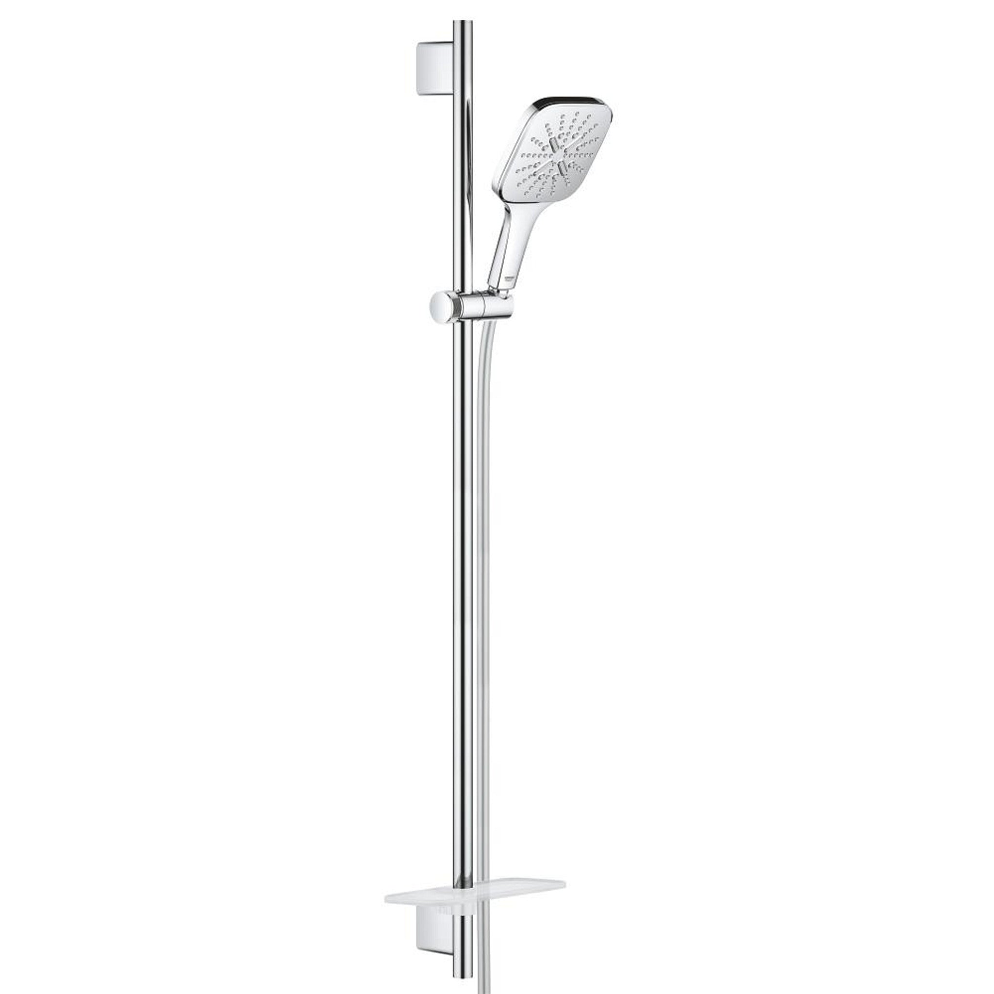 Grohe RainShower SmartActive 130 Cube Sürgülü Duş Seti, 3 Fonksiyonlu - Ürün Görseli