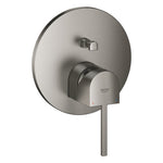 Grohe Plus Ankastre Banyo/Duş Bataryası (Sıva Üstü Grubu), Fırçalı Sert Grafit - Ürün Görseli