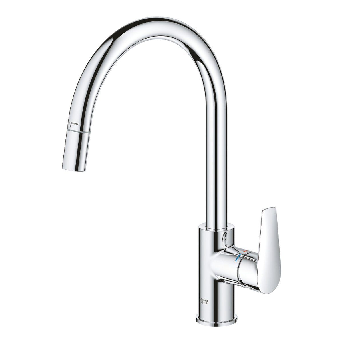 Grohe BauEdge Spiralli Eviye Bataryası - Ürün Görseli