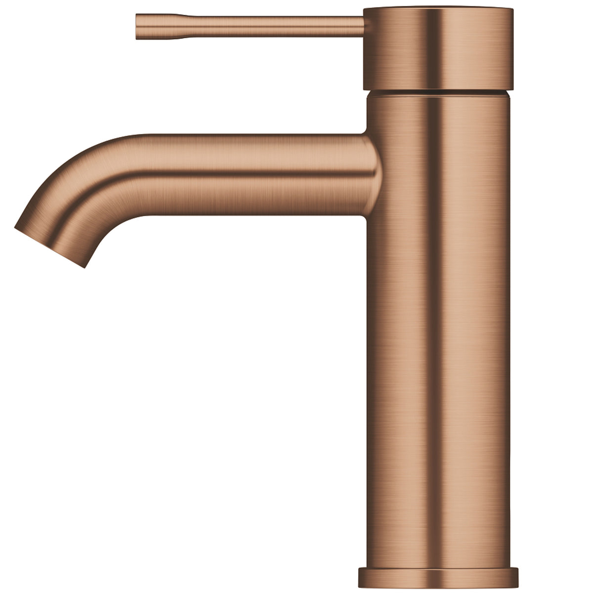 Grohe Essence New Lavabo Bataryası, Sifon Kumandalı, Fırçalı Bakır - Ürün Görseli