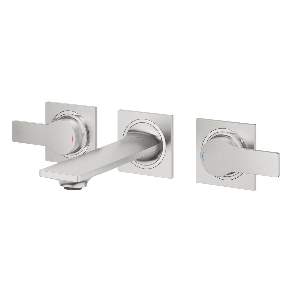Grohe Allure 3 Delikli Ankastre Lavabo Bataryası (Sıva Üstü Grubu), Paslanmaz Çelik - Ürün Görseli