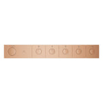 Grohe Grohtherm Aqua Tiles SmartControl Termostatik Ankastre Banyo Bataryası, 5 Çıkışlı, Bakır (Sıva Üstü Grubu) - Ürün Görseli