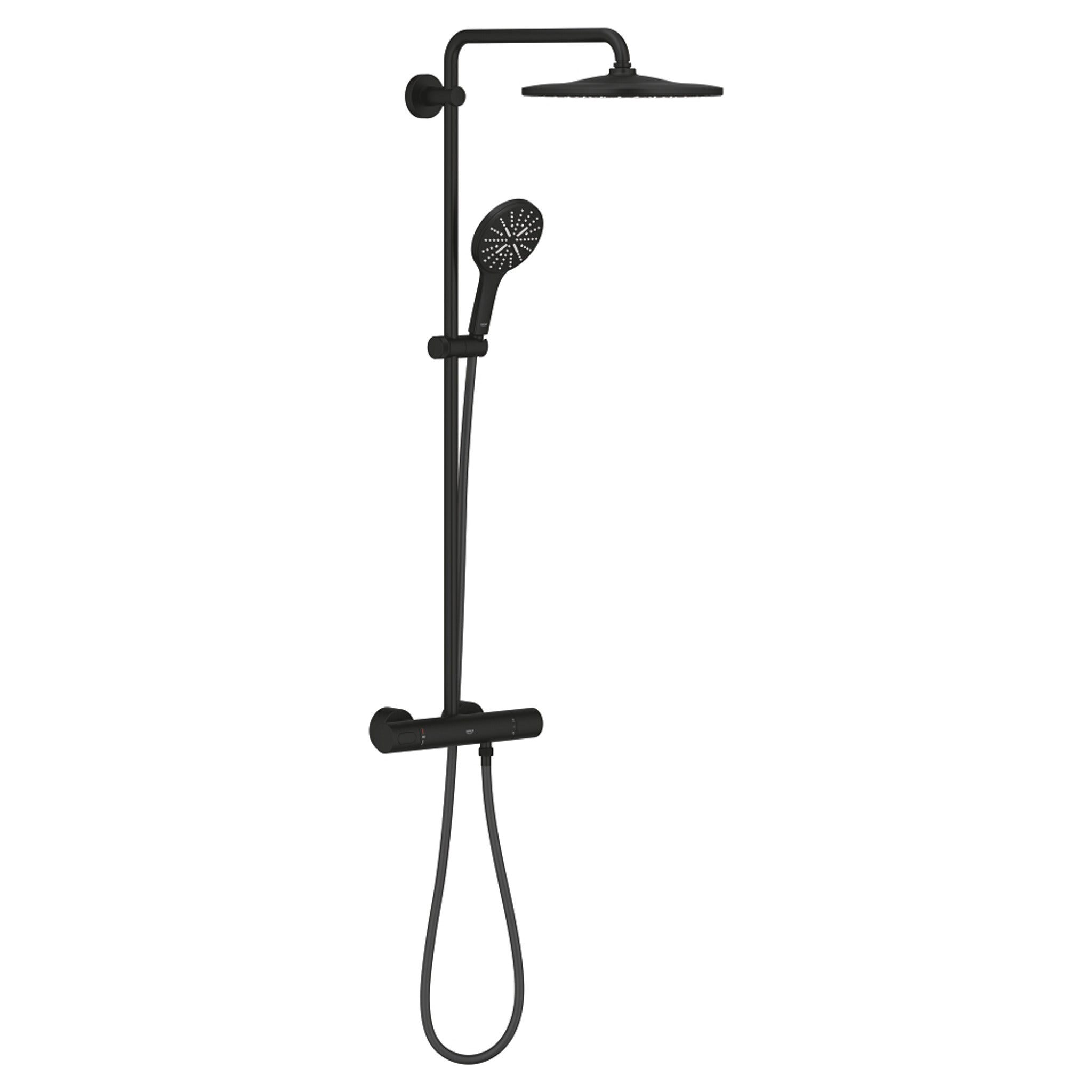 Grohe RainShower SmartActive 310 Termostatik Duş Bataryalı Duş Sistemi, Hayalet Siyah - Ürün Görseli