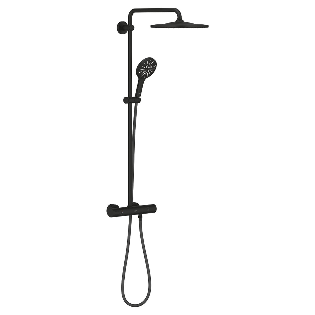 Grohe RainShower SmartActive 310 Termostatik Duş Bataryalı Duş Sistemi, Hayalet Siyah - Ürün Görseli