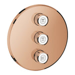 Grohe SmartControl Akış Kontrollü Ankastre Yönlendirici (3 Yollu, Sıva Üstü Grubu), Bakır - Ürün Görseli