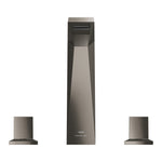 Grohe Allure Brilliant L-Boy, 3 Delikli Lavabodan Ankastre Lavabo Bataryası, Sifon Kumandalı, Fırçalı Sert Grafit - Ürün Görseli