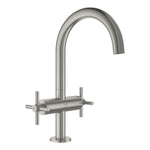 Grohe Atrio Yüksek Lavabo Bataryası (L-Boy), Saten Çelik - Ürün Görseli