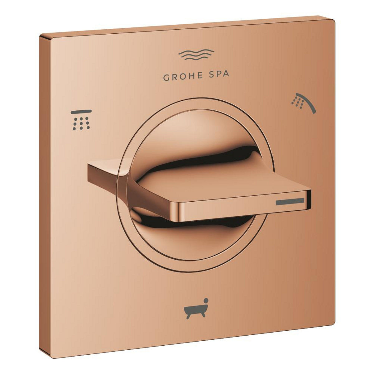 Grohe Allure 3 Yönlü Yönlendirici (Sıva Üstü Grubu), Bakır - Ürün Görseli