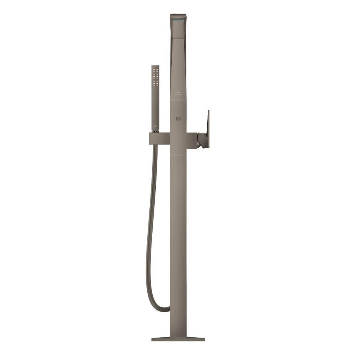 Grohe Allure Brilliant Private Collection Yerden Küvet Bataryası, Fırçalı Sert Grafit - Ürün Görseli