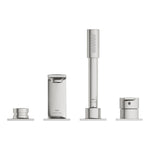 Grohe Allure 4 Delikli Ankastre Küvet Bataryası, Paslanmaz Çelik - Ürün Görseli