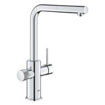 Grohe Blue Pure Minta Arıtma Çıkışlı Spiralli Eviye Bataryası - Ürün Görseli