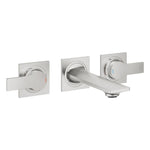 Grohe Allure 3 Delikli Ankastre Lavabo Bataryası (Sıva Üstü Grubu), Paslanmaz Çelik - Ürün Görseli