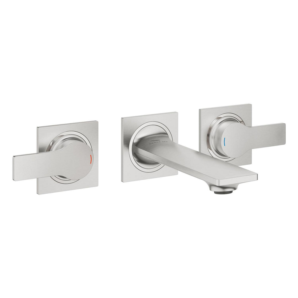 Grohe Allure 3 Delikli Ankastre Lavabo Bataryası (Sıva Üstü Grubu), Paslanmaz Çelik - Ürün Görseli