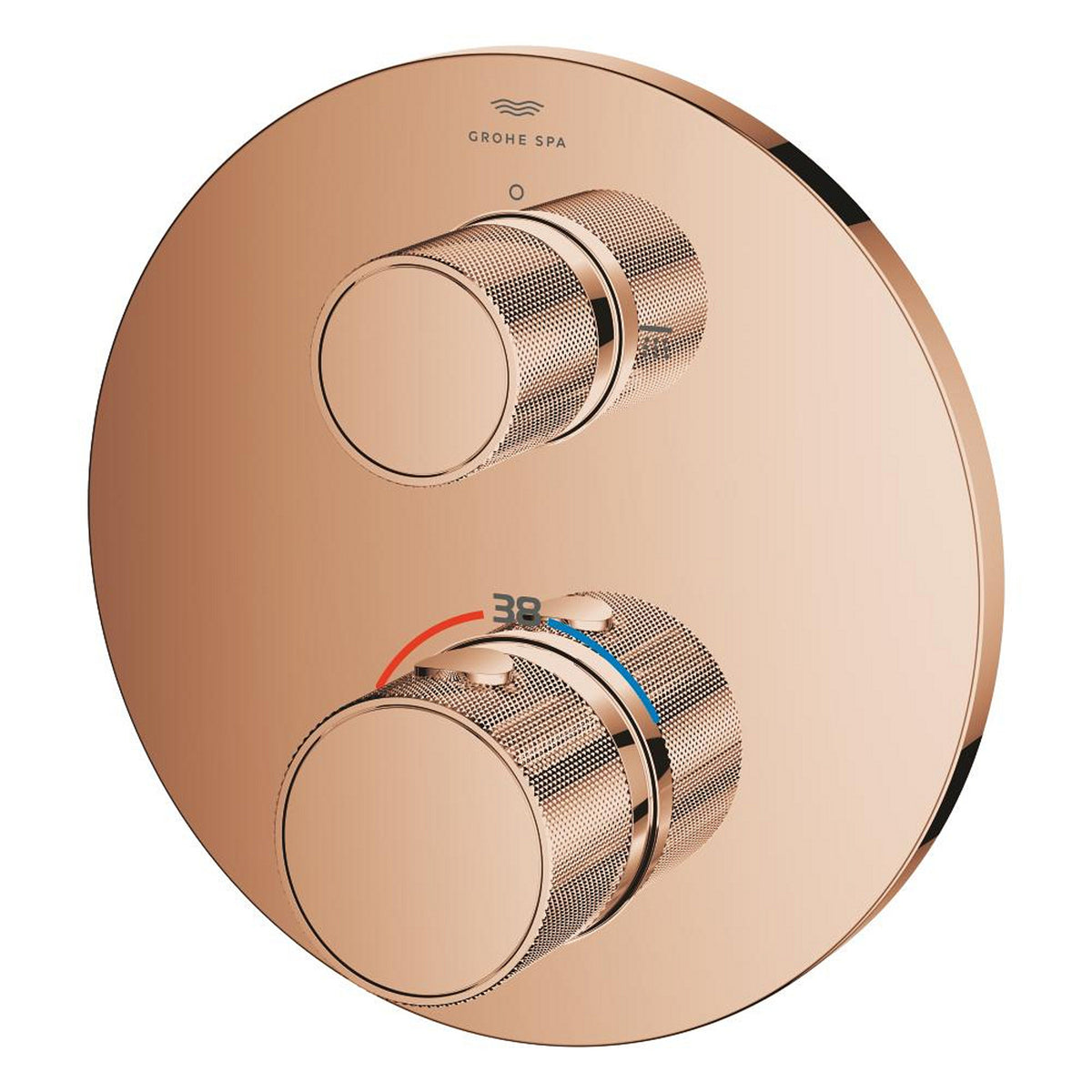 Grohe Atrio Private Collection Ankastre Termostatik Banyo Bataryası (2 Yollu, Sıva Üstü Grubu), Bakır - Ürün Görseli