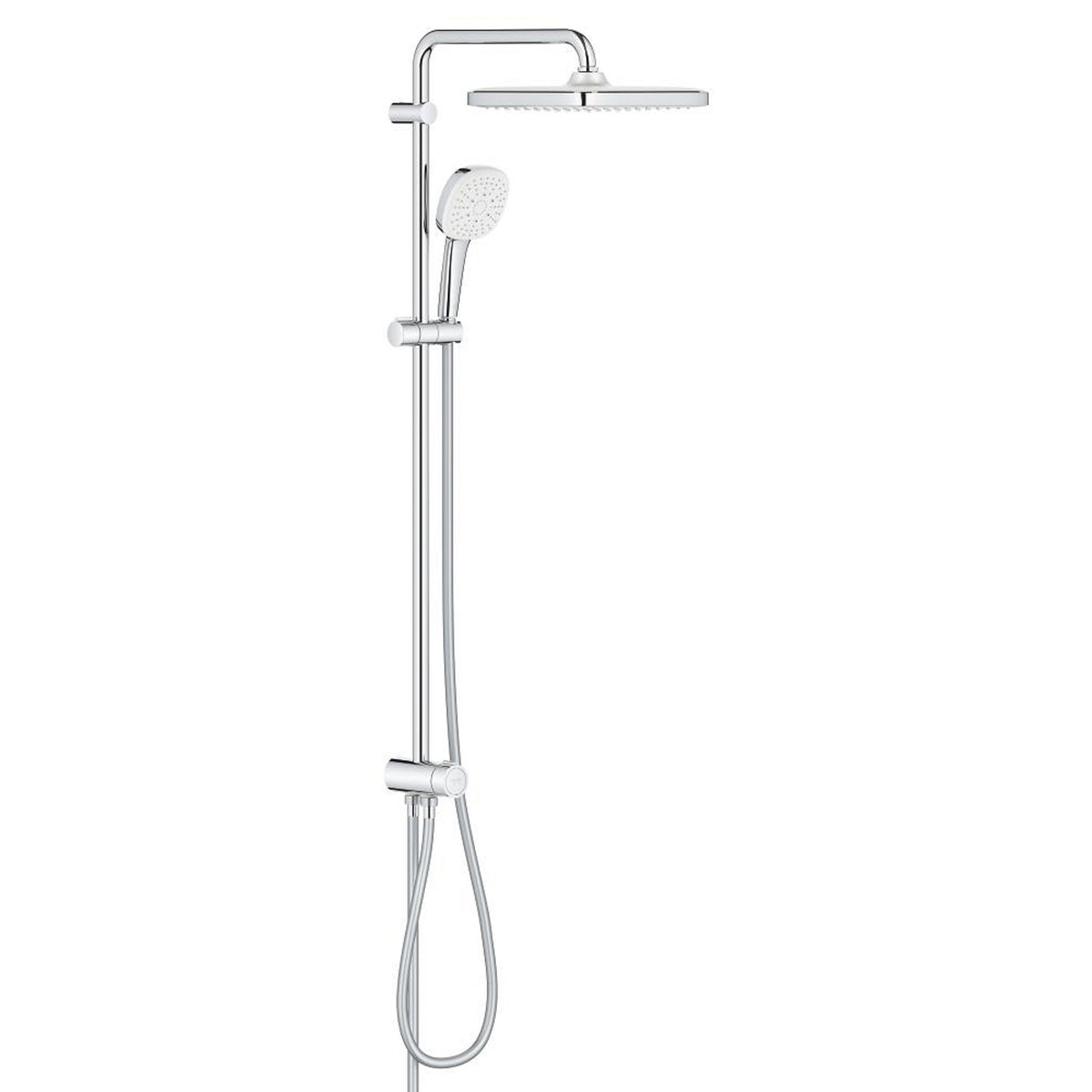 Grohe Tempesta System 250 Cube Kare Duş Başlıklı Duvara Monte Duş Sistemi - Ürün Görseli