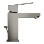 Grohe Eurocube Lavabo Bataryası, Sifon Kumandalı, Fırçalı Sert Grafit - Ürün Görseli