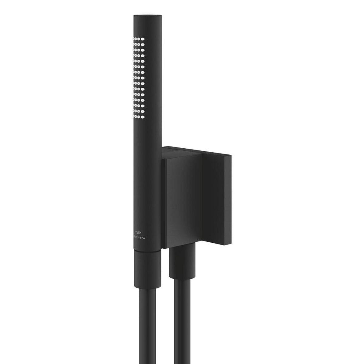 Grohe Rainshower Aqua Stick Ankastre Bağlantılı Manyetik El Duşu Seti, 2 Akışlı, Hayalet Siyah (Siyah Duş Hortumu) - Ürün Görseli