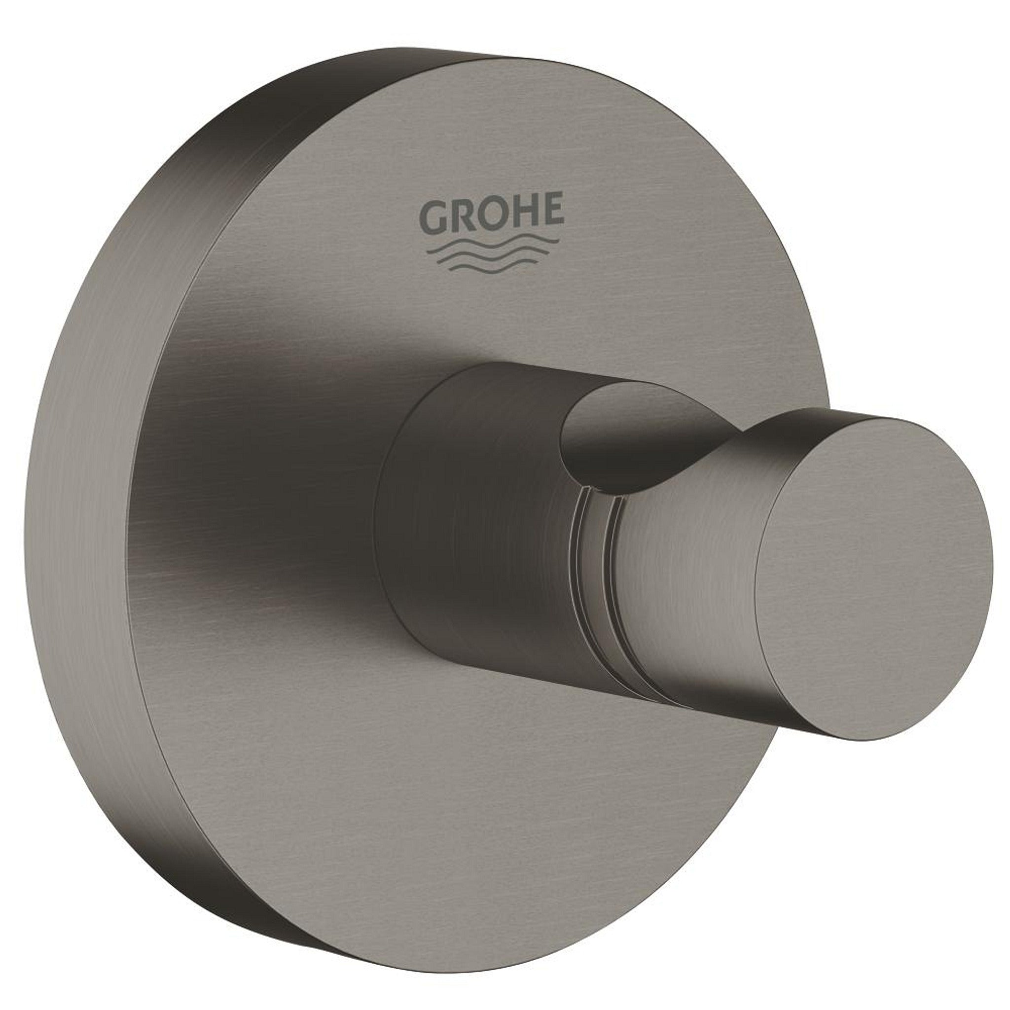 Grohe Essentials Tekli Havlu/Bornoz Askısı, Fırçalı Sert Grafit - Ürün Görseli