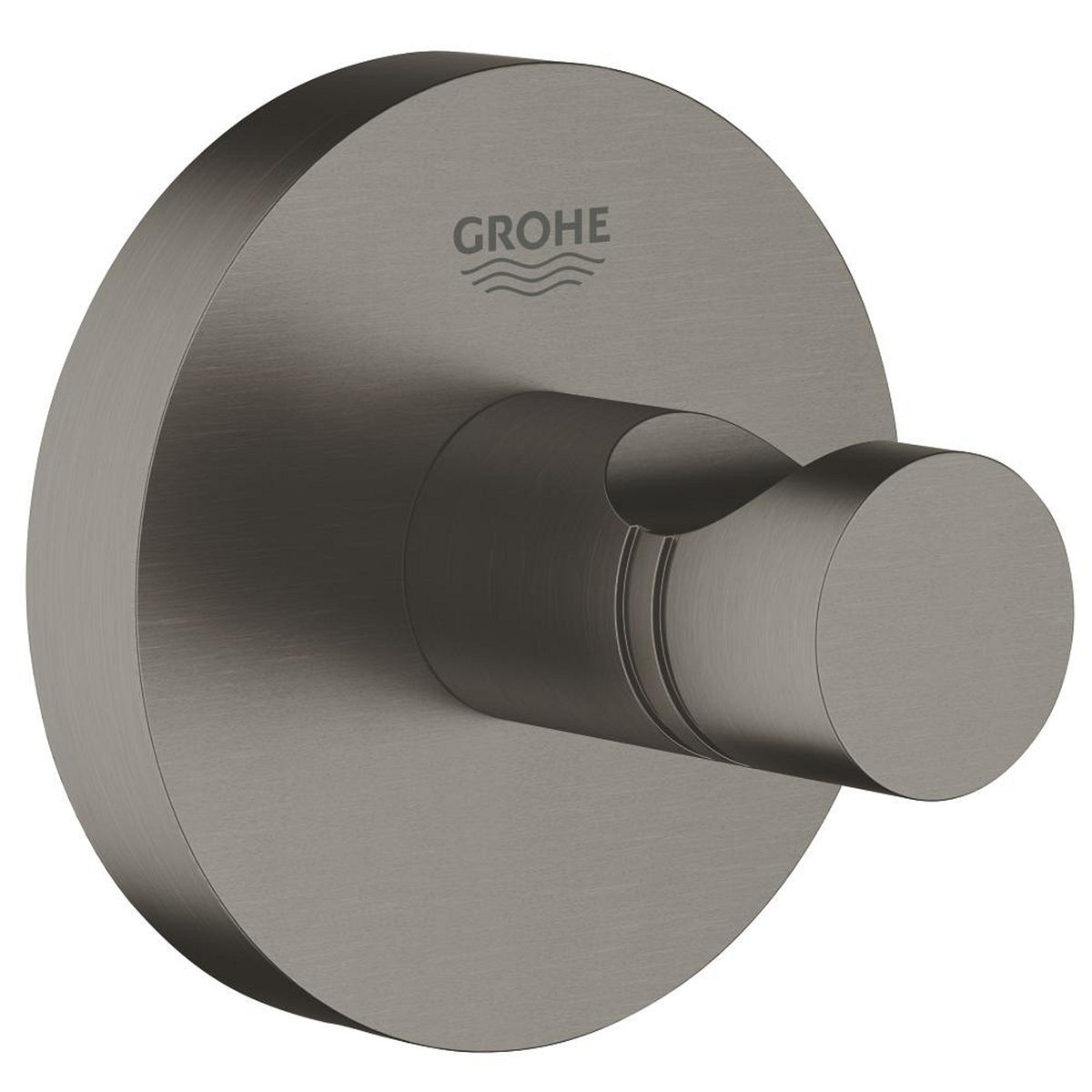 Grohe Essentials Tekli Havlu/Bornoz Askısı, Fırçalı Sert Grafit - Ürün Görseli