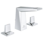 Grohe Allure Brilliant M-Boy, 3 Delikli Lavabodan Ankastre Lavabo Bataryası, Sifon Kumandalı - Ürün Görseli