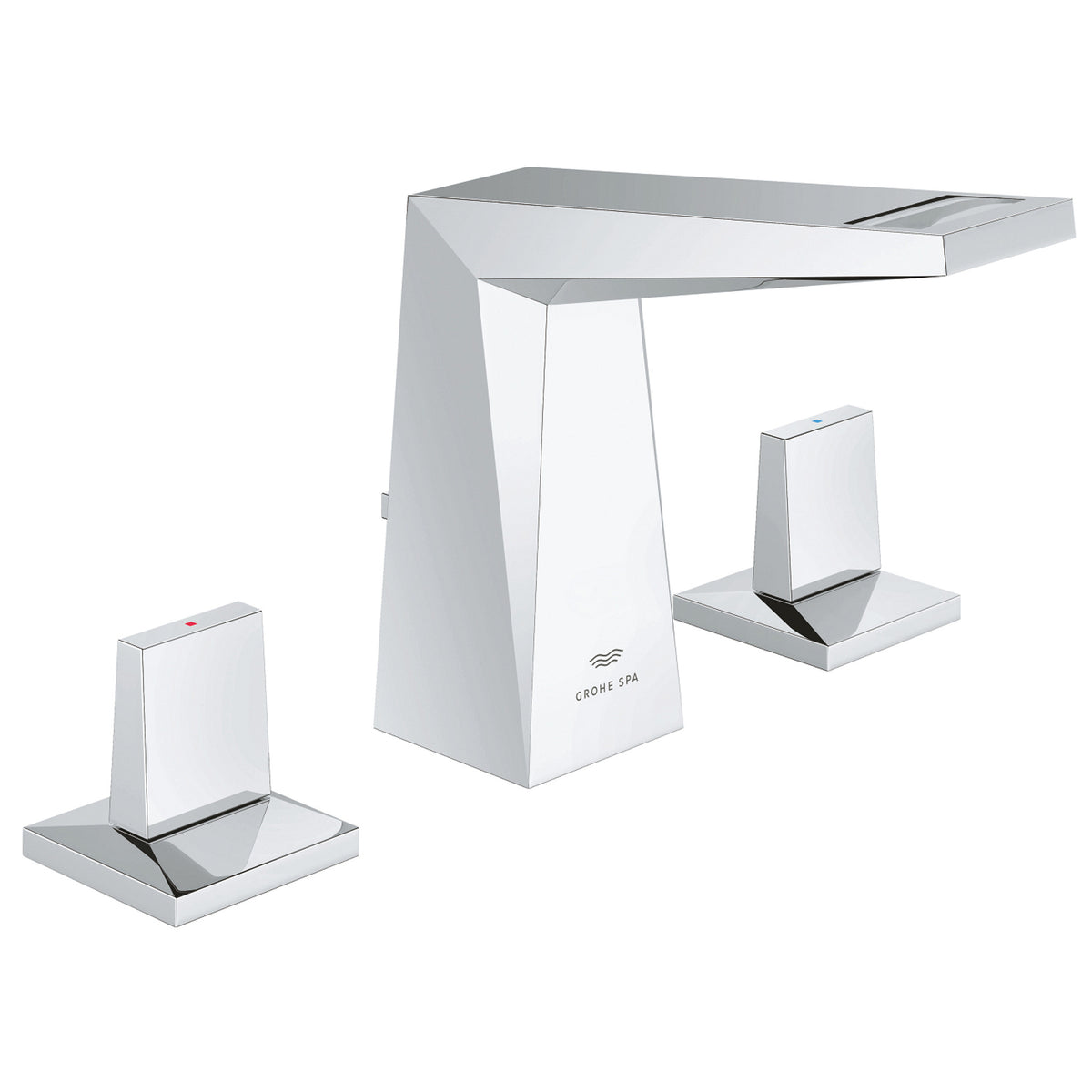 Grohe Allure Brilliant M-Boy, 3 Delikli Lavabodan Ankastre Lavabo Bataryası, Sifon Kumandalı - Ürün Görseli