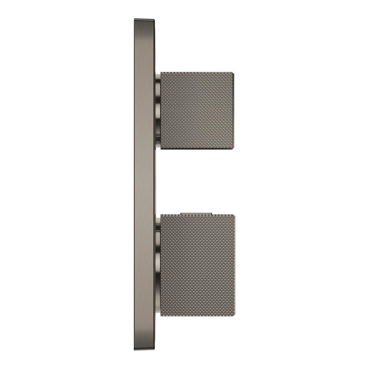 Grohe Allure Brilliant Private Collection Ankastre Termostatik Banyo Bataryası (2 Yollu, Sıva Üstü Grubu), Fırçalı Sert Grafit - Ürün Görseli