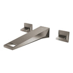 Grohe Allure Brilliant L-Boy, 3 Delikli Duvardan Ankastre Lavabo Bataryası (Sıva Üstü Grubu), Fırçalı Sert Grafit - Ürün Görseli