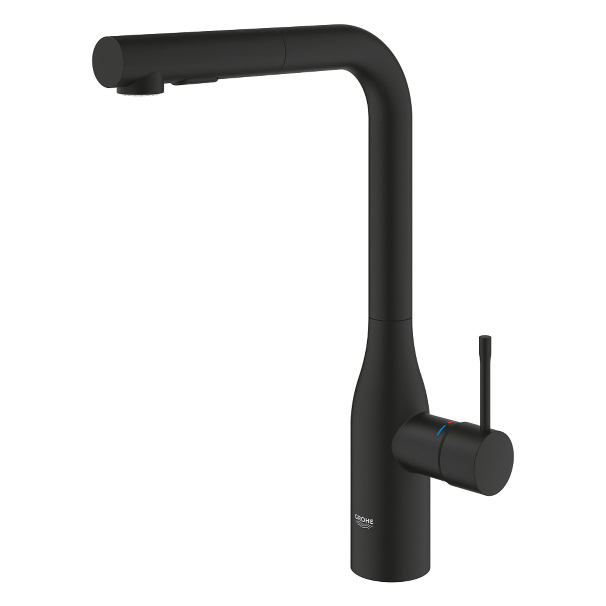 Grohe Essence Spiralli Eviye Bataryası, 2 Akışlı, Hayalet Siyah - Ürün Görseli
