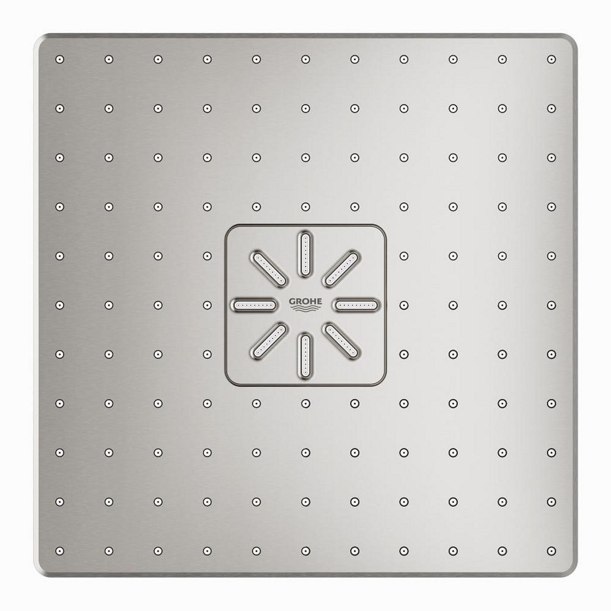 Grohe Rainshower SmartActive 310 Cube Tepe Duşu Seti, 31 cm, 2 Akışlı, Paslanmaz Çelik - Ürün Görseli